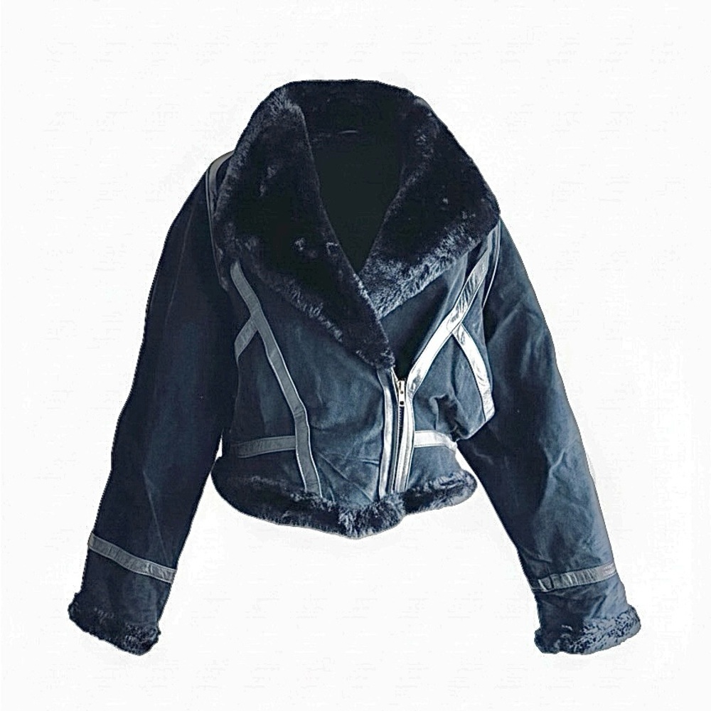 Wilsons Leather Adventure Bound Originals cropped Vintage bomber Jacket